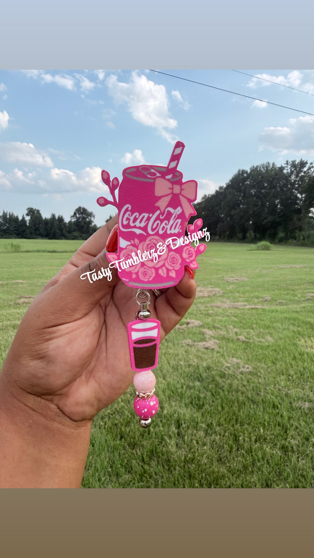 CocaCola Badge & Charm