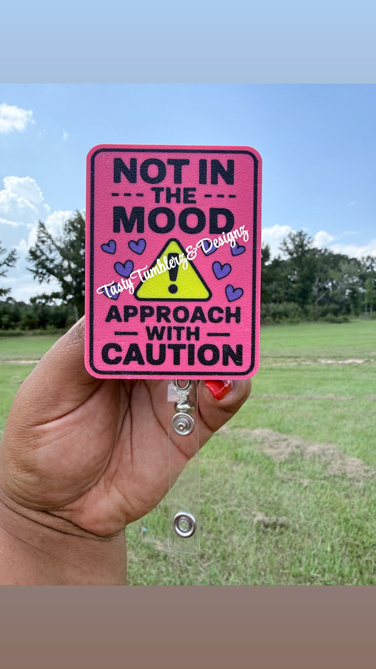 Not In The Mood Badge