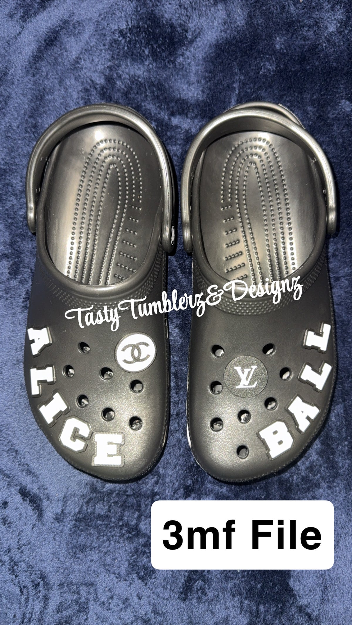 crocs small letters & number.3mf