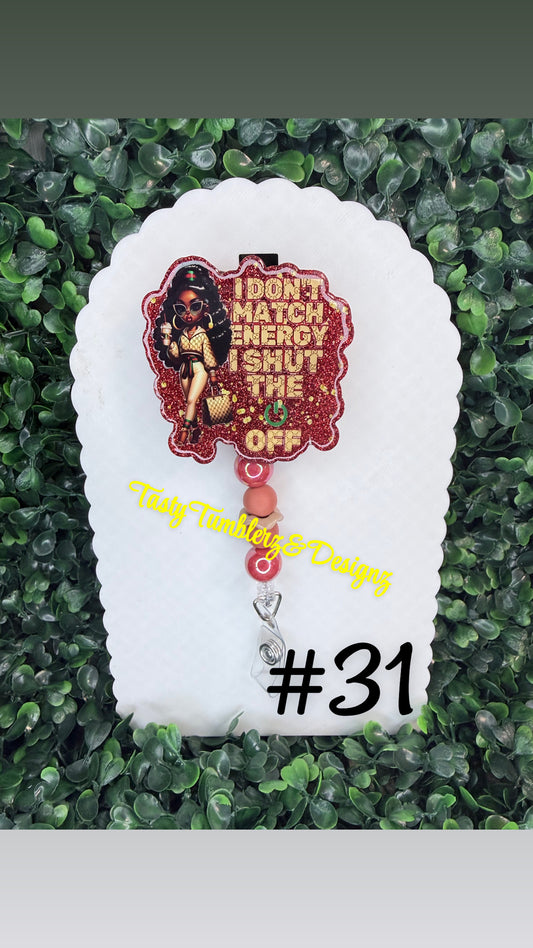 Acrylic Badge