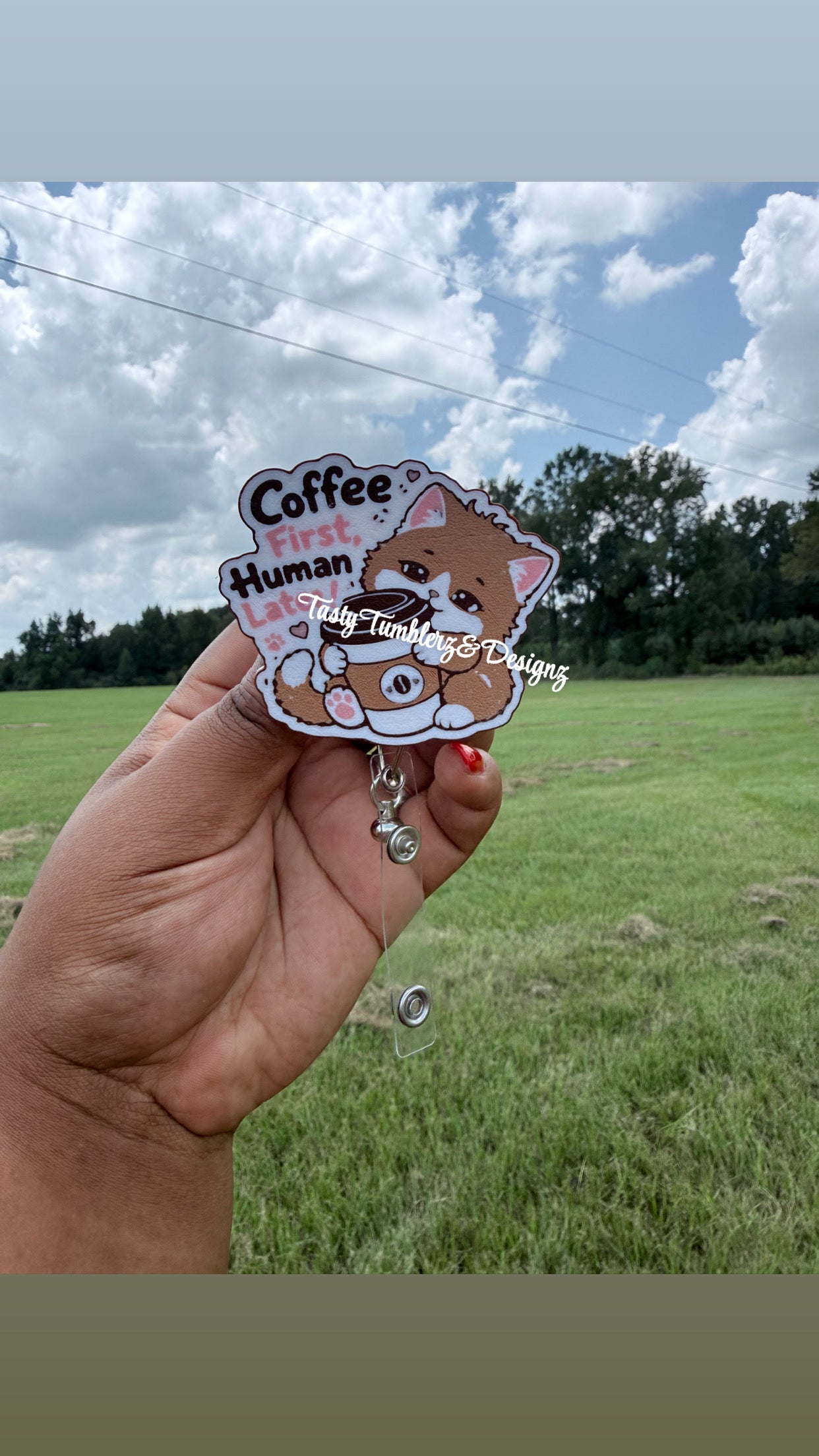 Cat Coffee First Badge