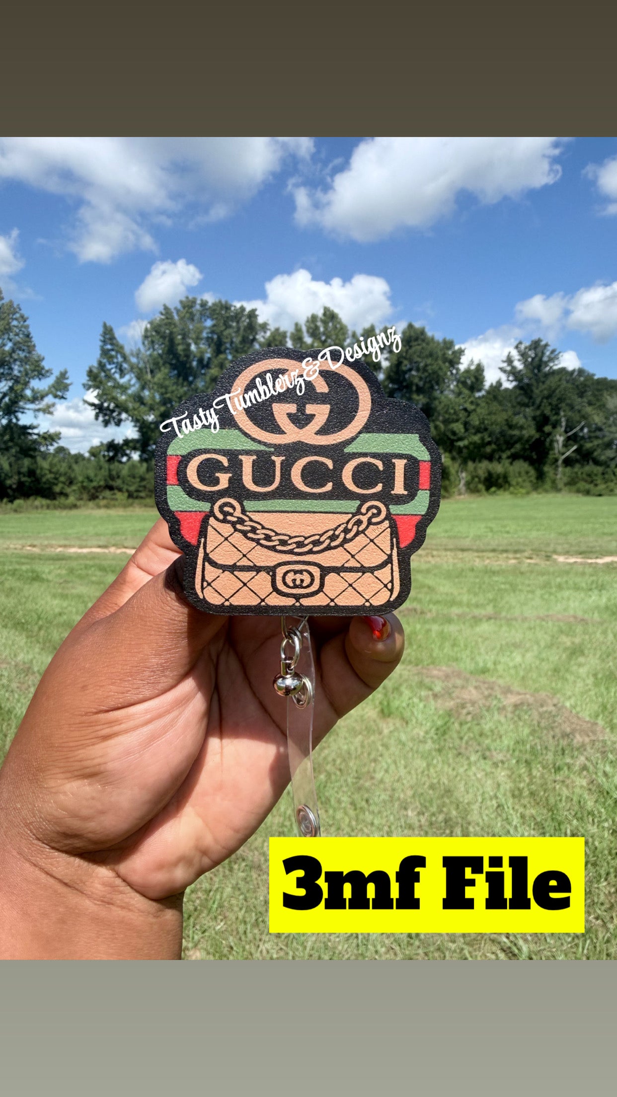 Gucci Badge 3mf
